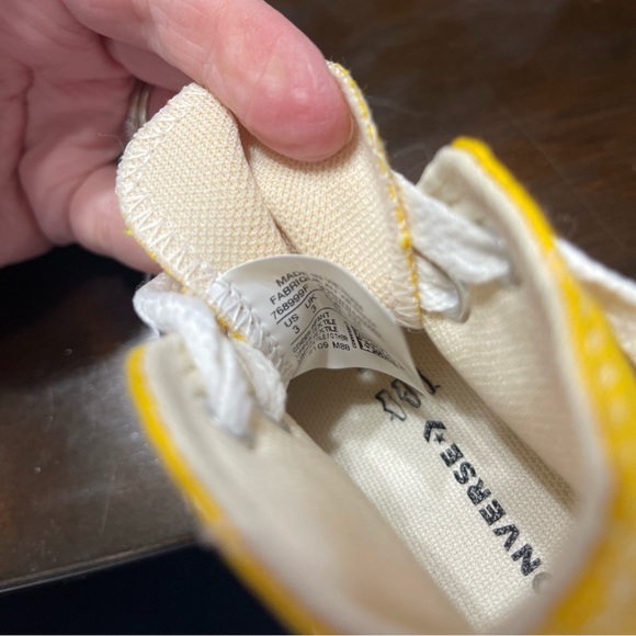 Converse Chuck Taylor All Star Hi Sneaker - Baby Toddler - Lemon Chrome Yellow - Picture 5 of 6